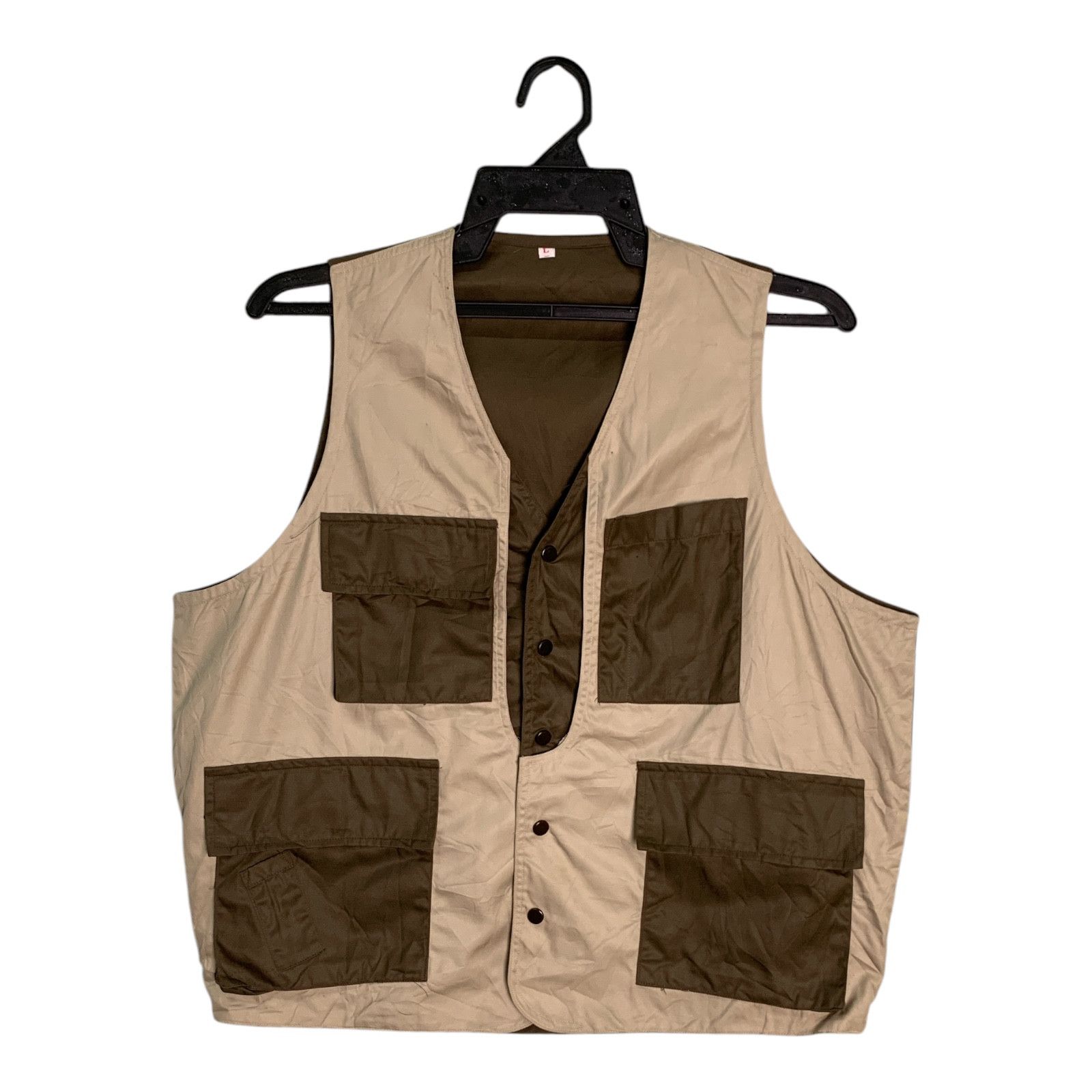 Japanese Brand Rare Design Unknown Brand Vests Size US L / EU 52-54 / 3 - 1 Thumbnail