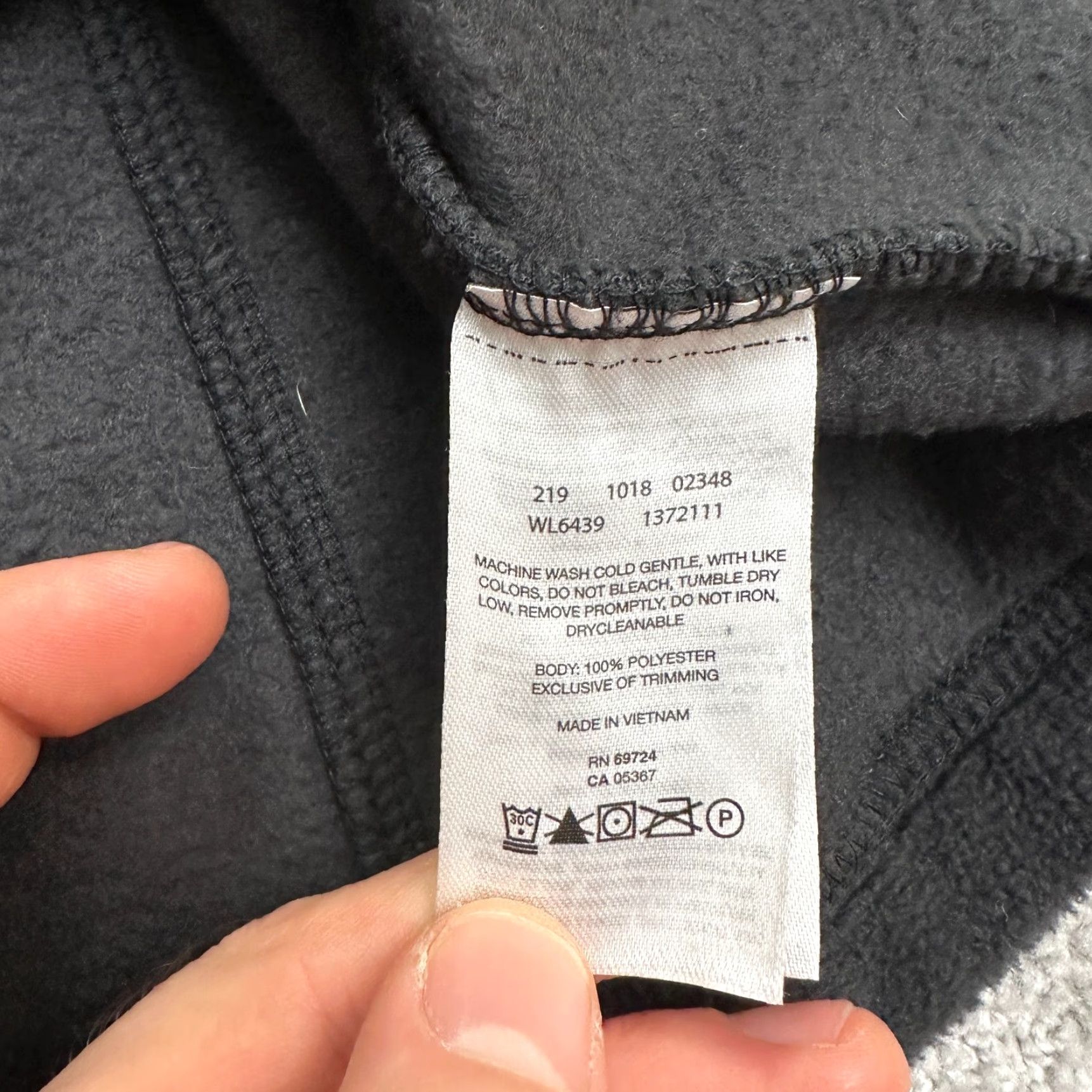 Vintage Columbia Jacket Mens Large Black Full Zip Fleece Benton Springs Outdoor Pockets Size US L / EU 52-54 / 3 - 5 Thumbnail