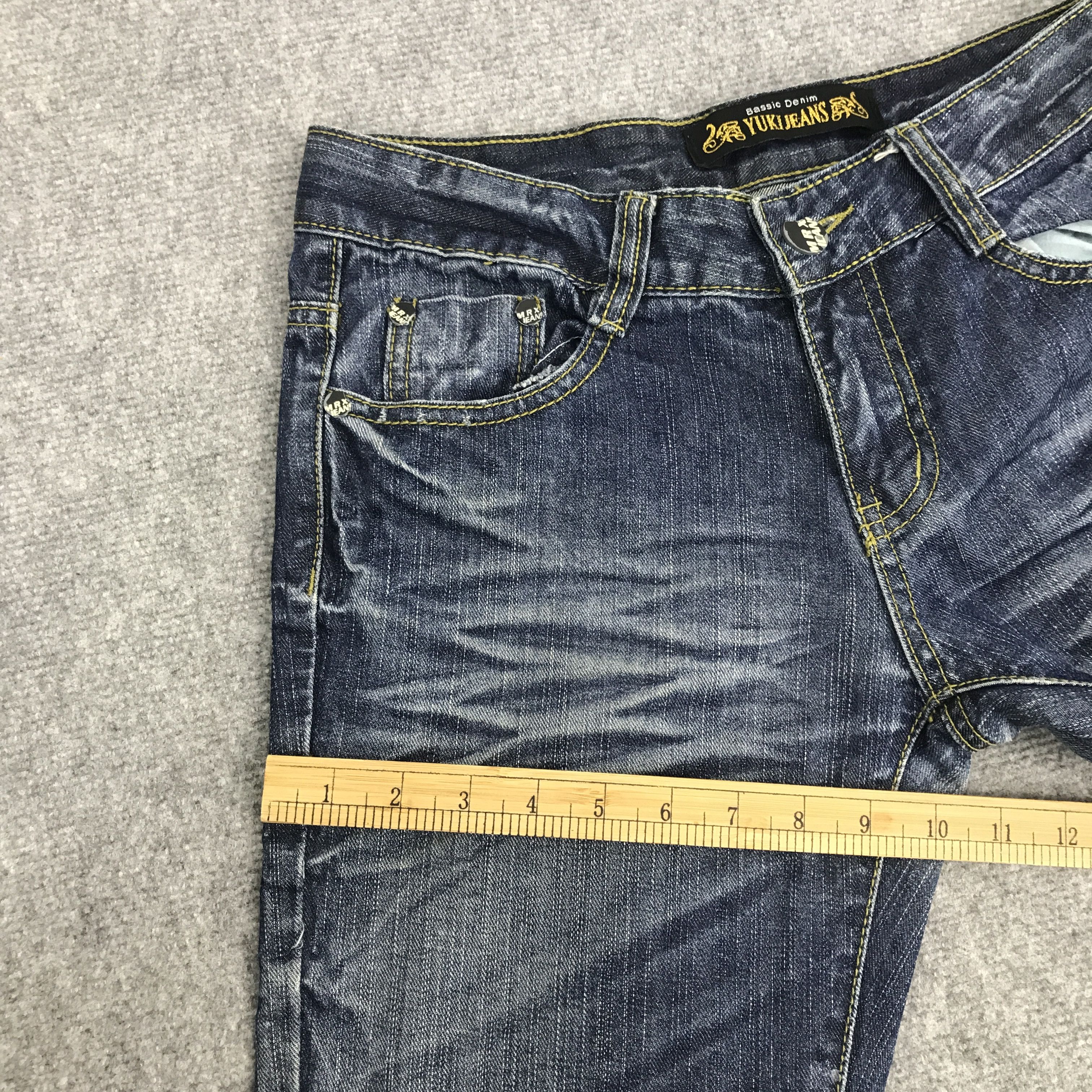 Japanese Brand Rare Flare Japan style yuki Bootcut denim jeans pants Size US 29 - 9 Thumbnail