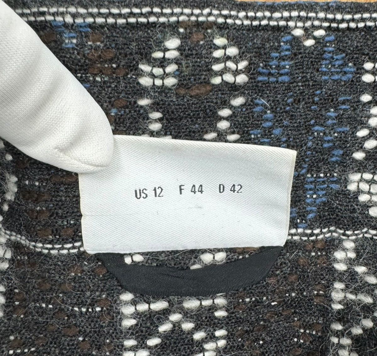 Akris Akris Punto Knit Wool-Viscose Coat Ornament Printed Size XL / US 12-14 / IT 48-50 - 19 Thumbnail