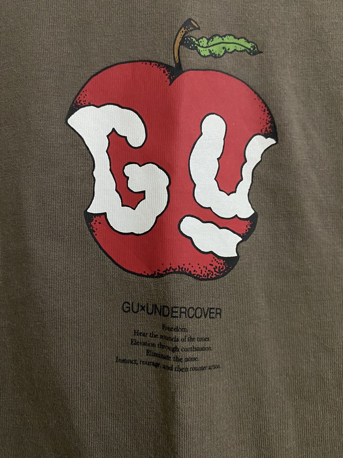 GU × Jun Takahashi × Undercover Gu x undercover freedom t-shirt tee Size US S / EU 44-46 / 1 - 5 Thumbnail