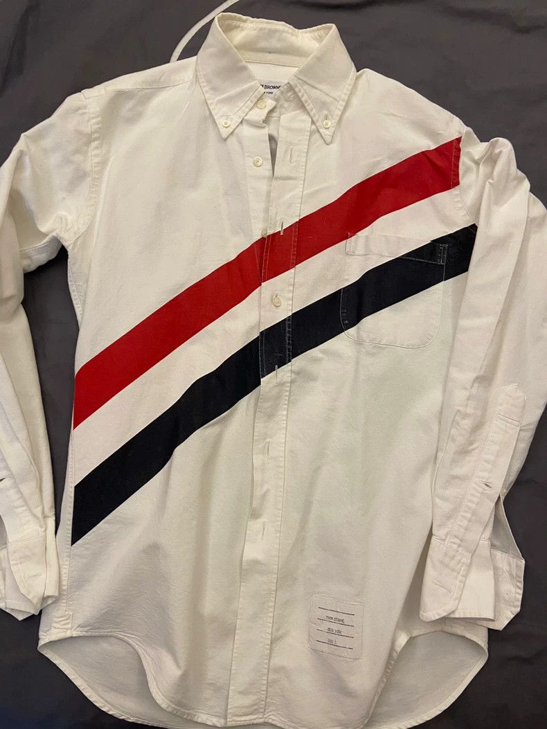 Thom Browne size2 Three-striped shirt