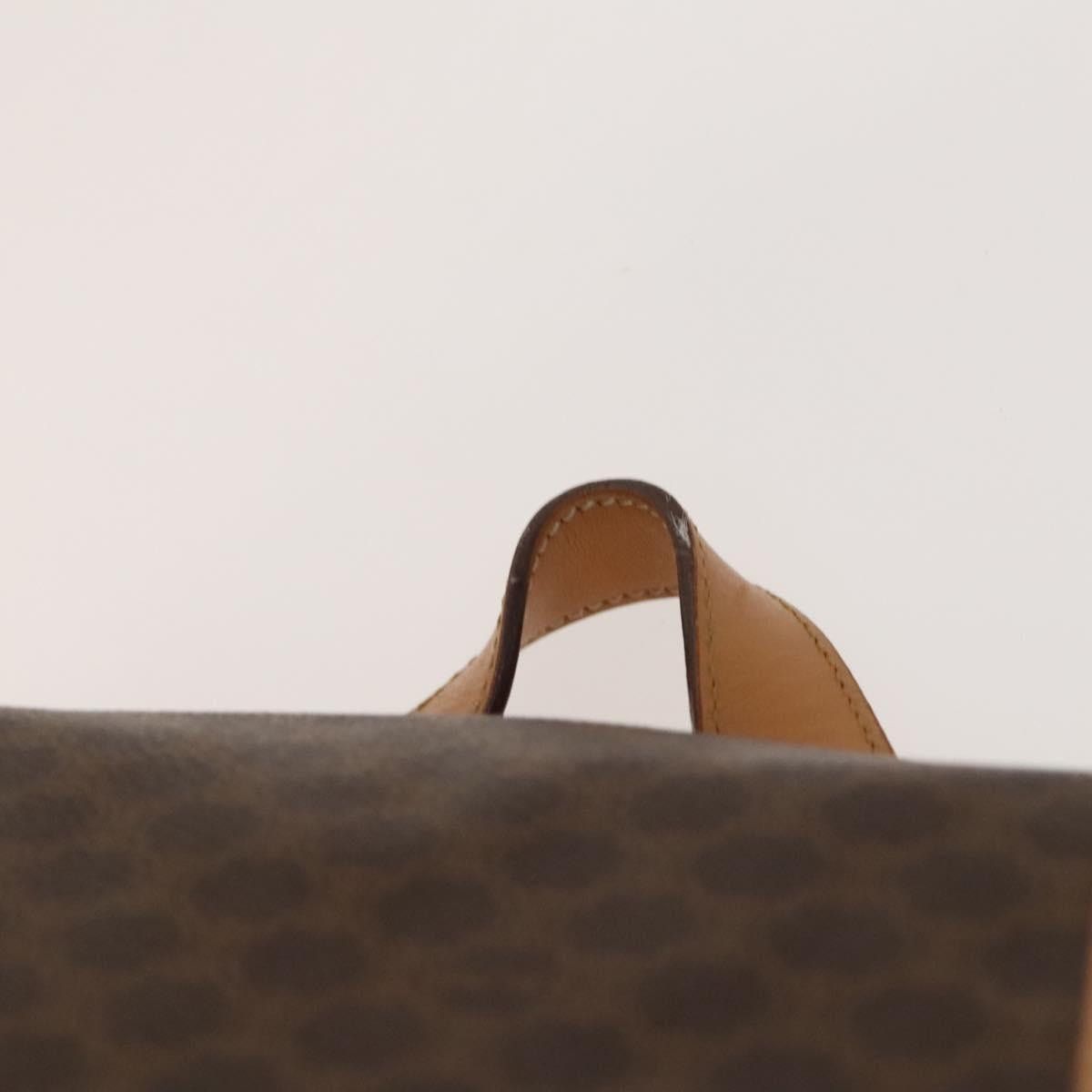 Celine CELINE Macadam Canvas Backpack Pvc Leather Brown Gold Size ONE SIZE - 7 Thumbnail