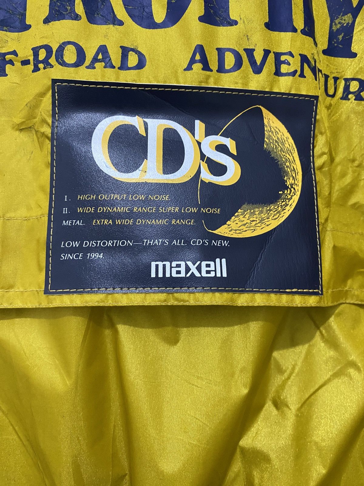Camel × Sports Specialties × Vintage Vintage 90s Camel Trophy Maxell CD’s Bomber Jacket Light Size US L / EU 52-54 / 3 - 8 Thumbnail