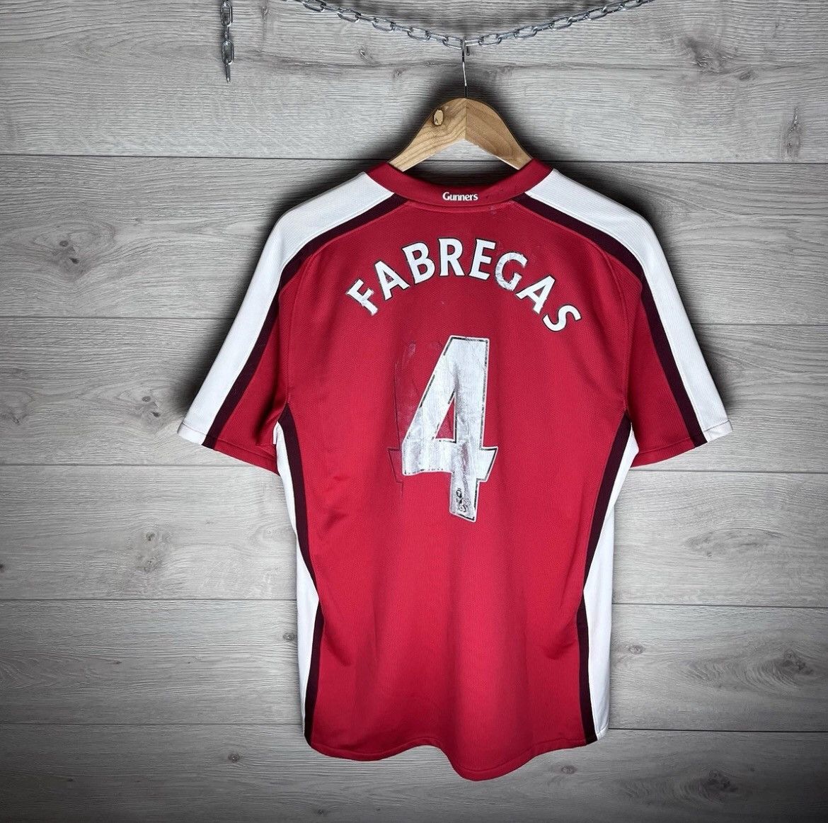 Nike Vintage soccer jerseys FC Arsenal Nike #4 Fabregas dri-fit Size US M / EU 48-50 / 2 - 1 Thumbnail