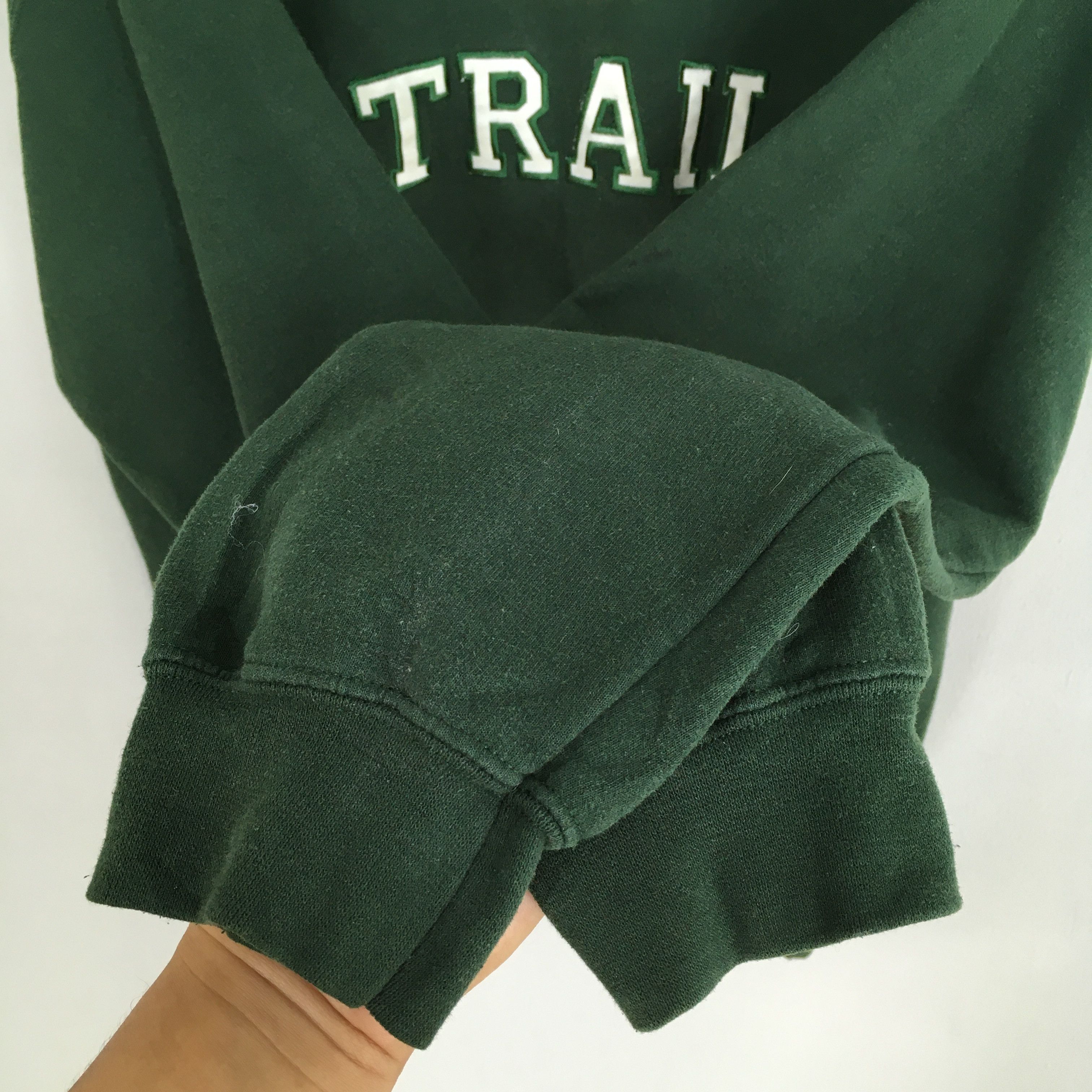Gildan Vintage Old Trail Green Sweatshirt Medium Size US M / EU 48-50 / 2 - 5 Thumbnail