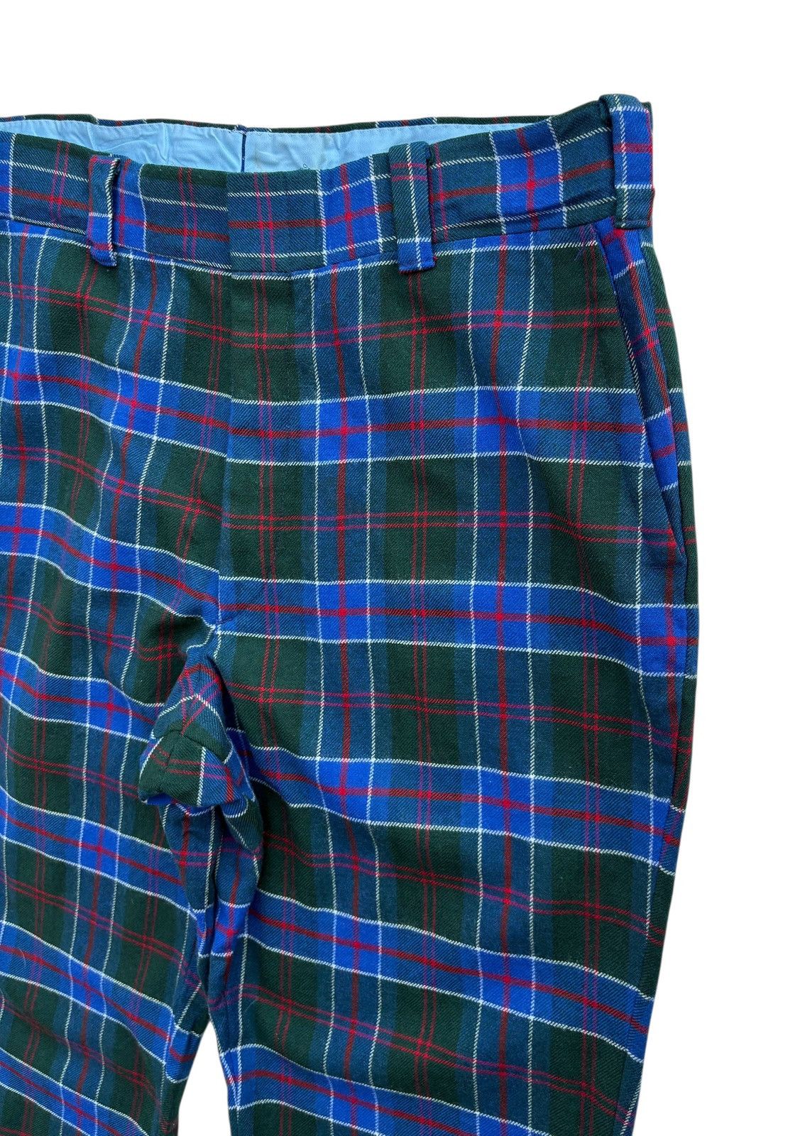 Vintage Vintage Roderick St John’s Checked Tartan Bondage Wool Pants Size US 34 / EU 50 - 2 Thumbnail