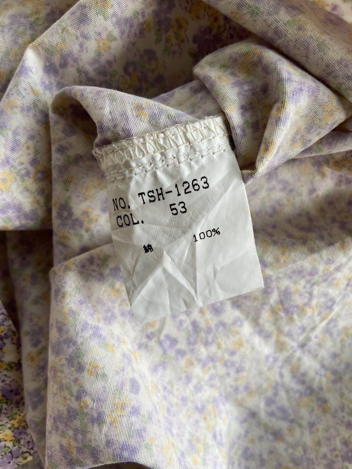 Tornado Mart 2000s Tornado Mart - Floral Pattern Button Shirt Size US M / EU 48-50 / 2 - 7 Thumbnail