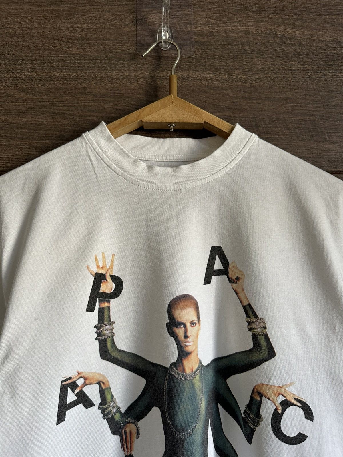 Palace Palace Skateboarding Handy Graphic Print White T-Shirt Sz S Size US S / EU 44-46 / 1 - 5 Thumbnail
