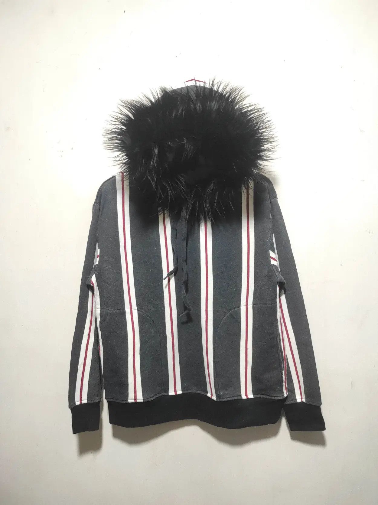 Japanese Brand Beno Stripe fur hoodie ifsix LGB style Size US M / EU 48-50 / 2 - 2 Thumbnail