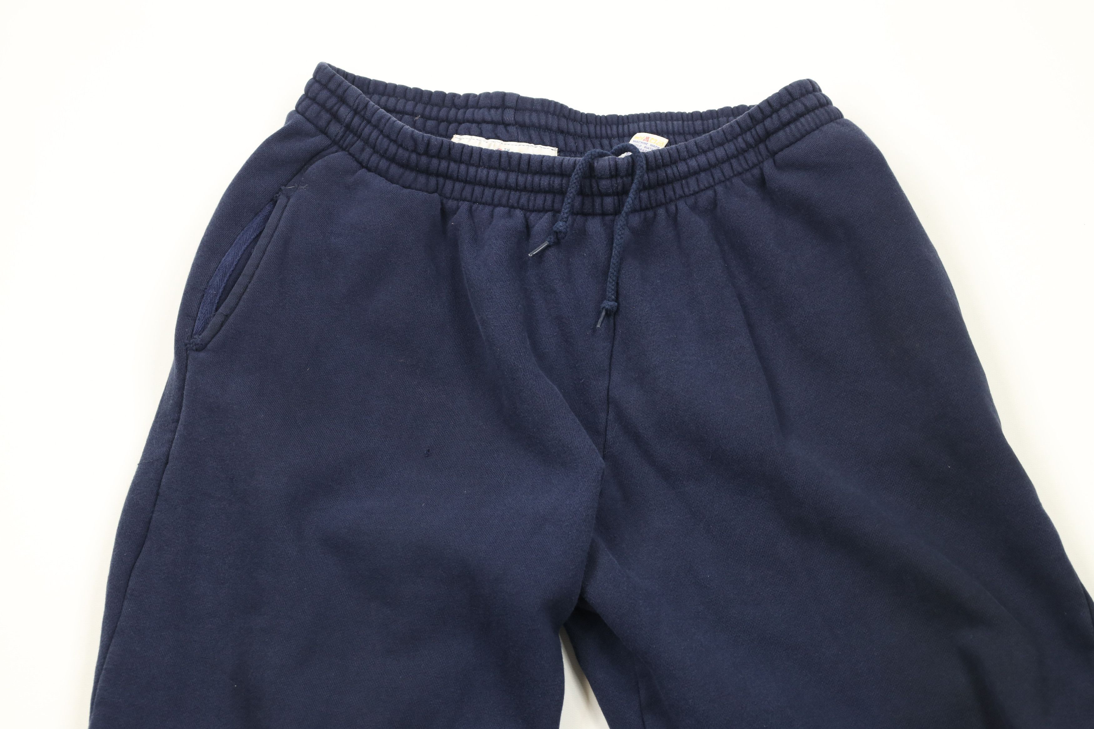 Vintage Vintage 90s Streetwear Blank Tapered Leg Sweatpants Pants Size US 36 / EU 52 - 2 Thumbnail