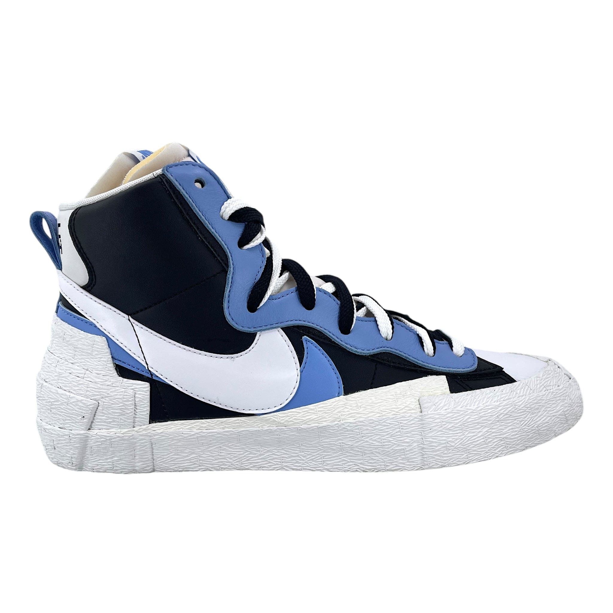 Blazer High Sacai White Black Legend Blue