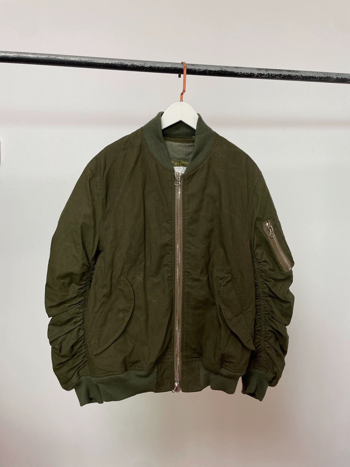 READYMADE READYMADE VTG Flight Jacket M.Green Size 2 Japan Worn Once Size US M / EU 48-50 / 2 - 1 Thumbnail