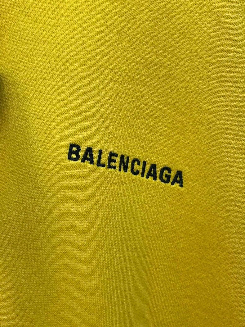 Balenciaga Balenciaga Yellow hooded sweatshirt Size US XS / EU 42 / 0 - 4 Thumbnail