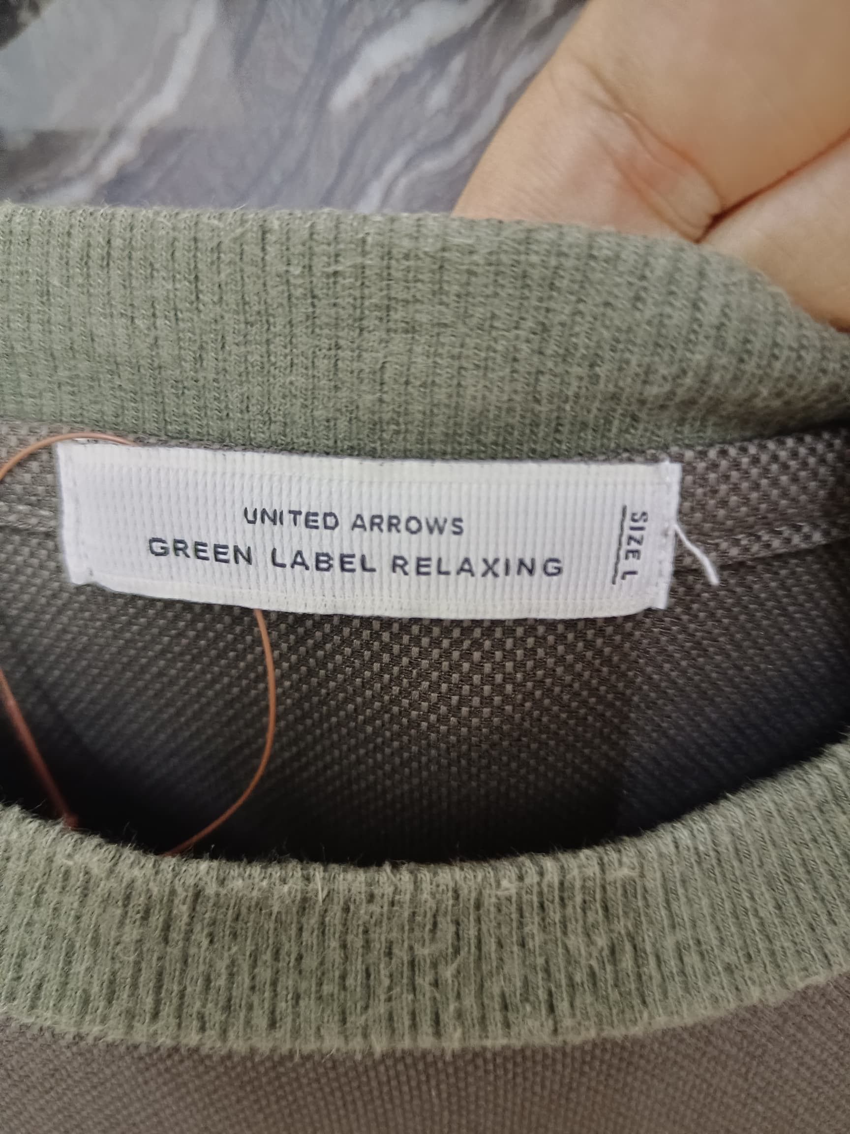 Japanese Brand vintage United arrows green label relaxing Japan army green Size US L / EU 52-54 / 3 - 11 Thumbnail