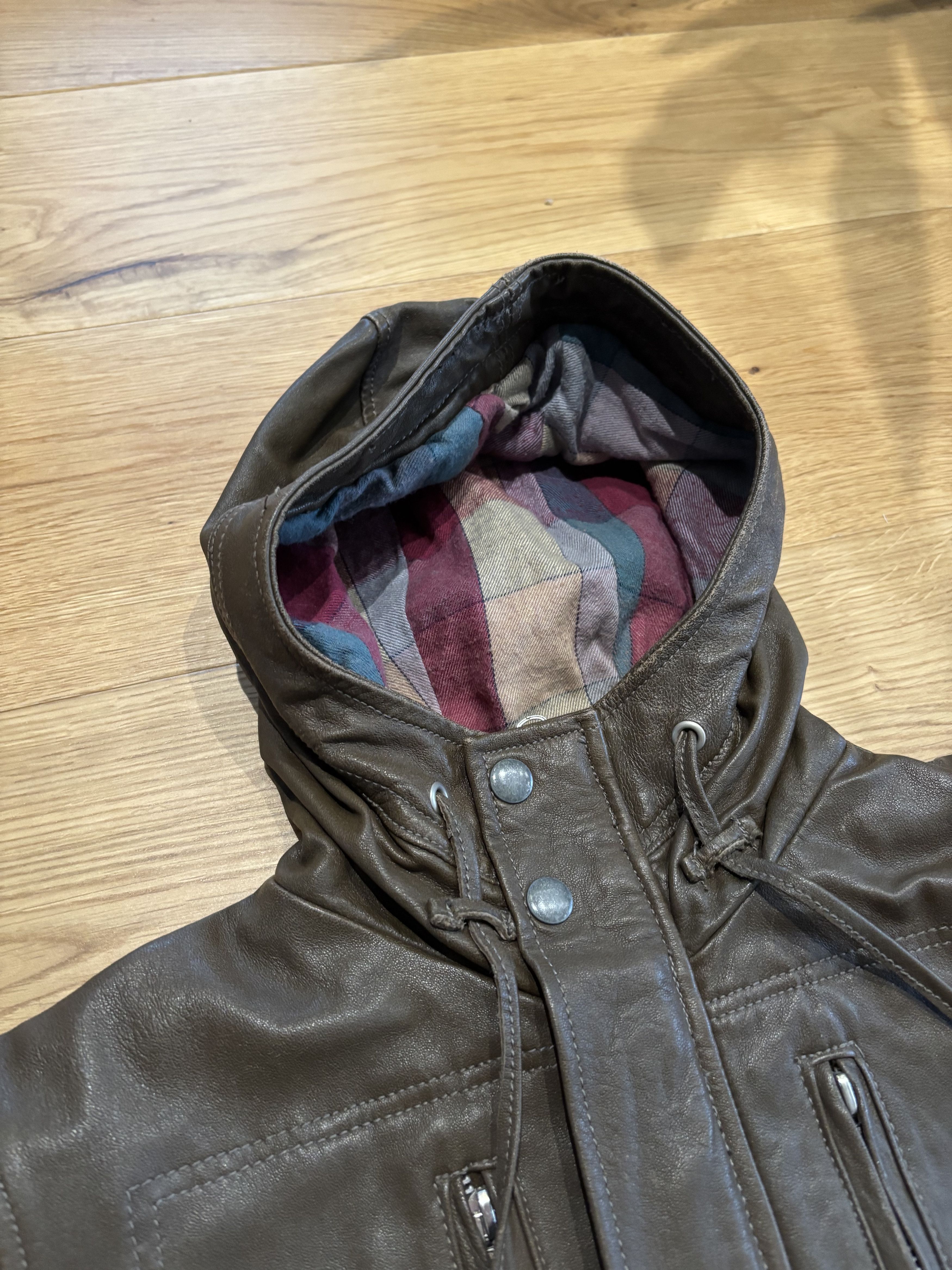 Japanese Brand Japanese Label leather jacket Y2K goa ifsixwasnine kmrii lgb Size US S / EU 44-46 / 1 - 3 Thumbnail