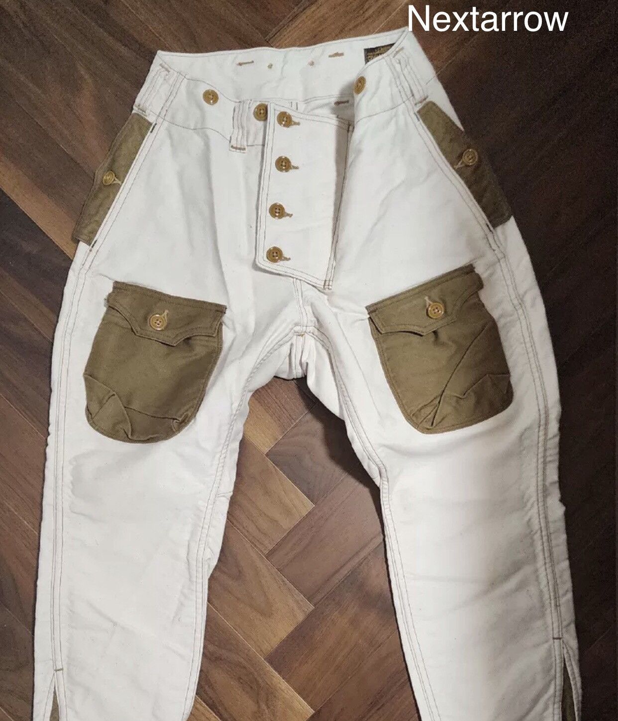 Freewheelers Freewheelers S-3 FLYING TROUSERS duty twill flight pants Size US 30 / EU 46 - 1 Thumbnail