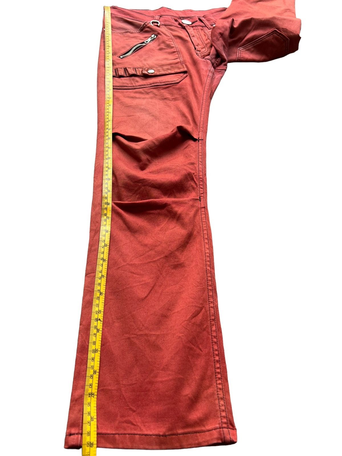 Lee Lee Multipocket Tactical Bondage Red Straight Pants 33x30 Size US 33 - 13 Thumbnail
