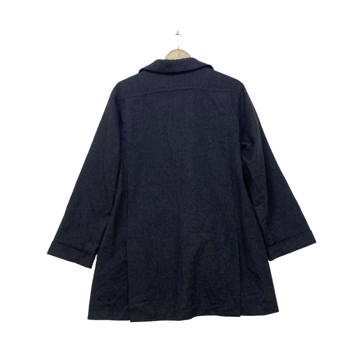Max Mara × Vintage Max Mara Italian Designer Long Jacket Size M / US 6-8 / IT 42-44 - 2 Thumbnail