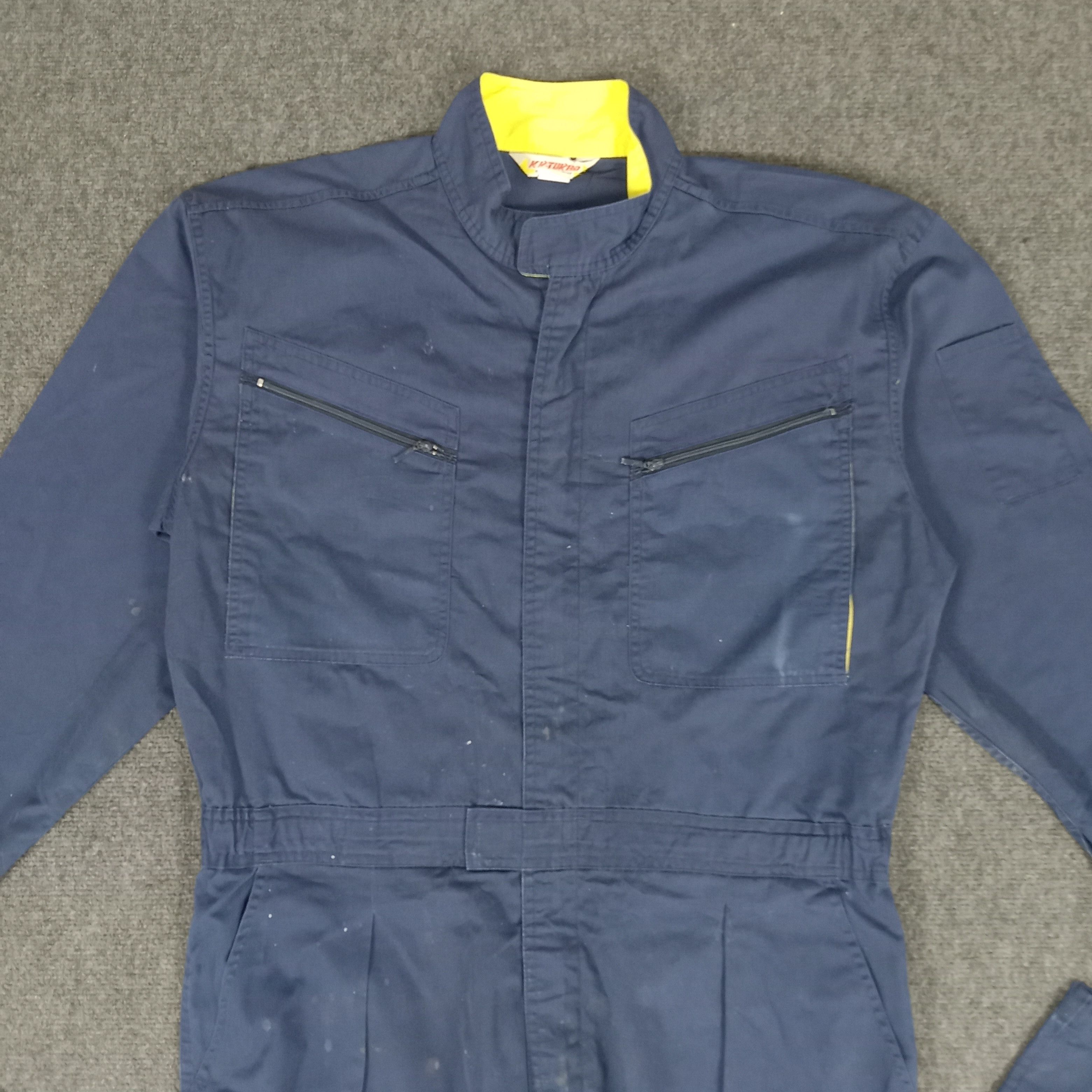 Japanese Brand × Vintage SAKAMOTO Japanese Racing Workwear Coverall Jacket Size US L / EU 52-54 / 3 - 7 Thumbnail