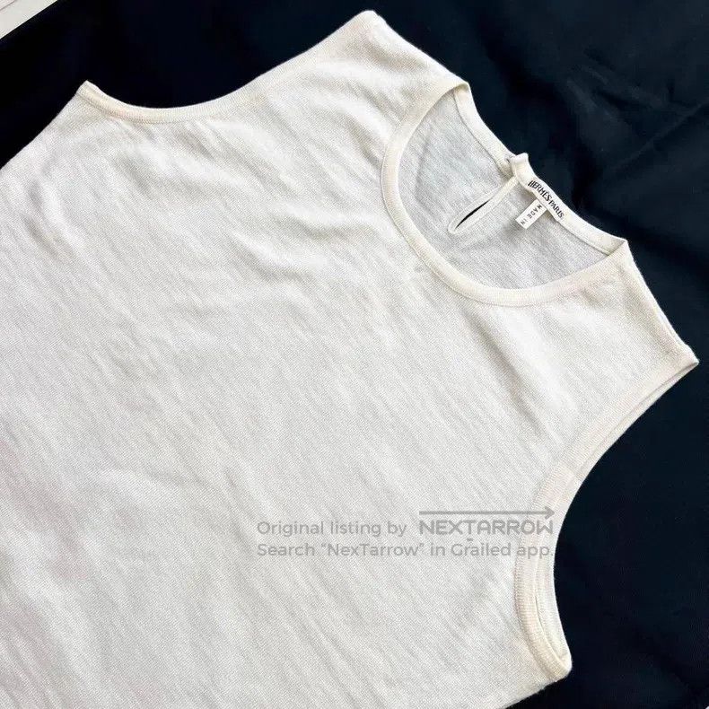 Hermes Hermes Ivory White 100% Wool Material Sleeveless Vest Size M / US 6-8 / IT 42-44 - 5 Thumbnail
