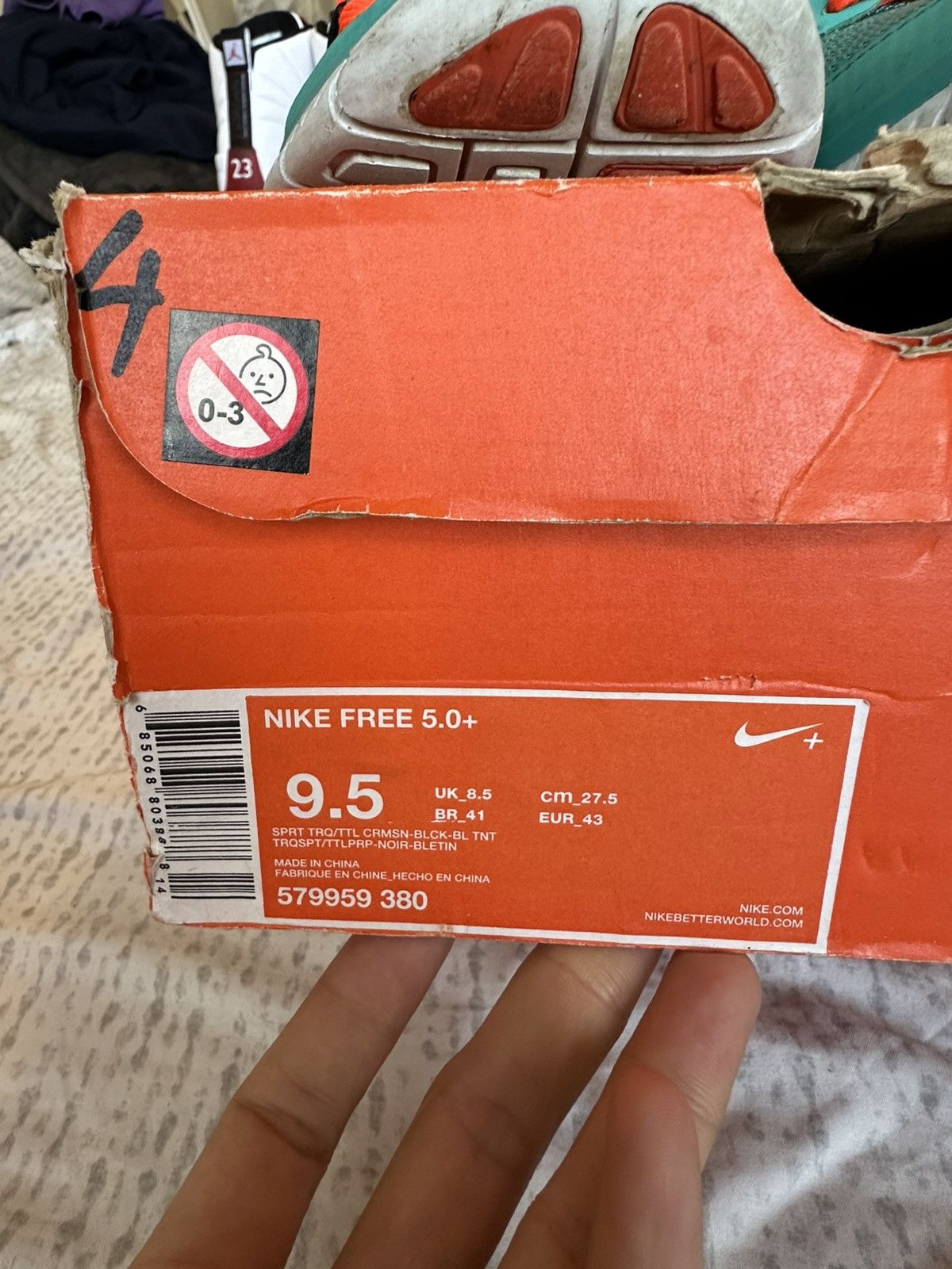 Nike NIKE FREE 5.0+ Size US 9.5 / EU 42-43 - 5 Thumbnail
