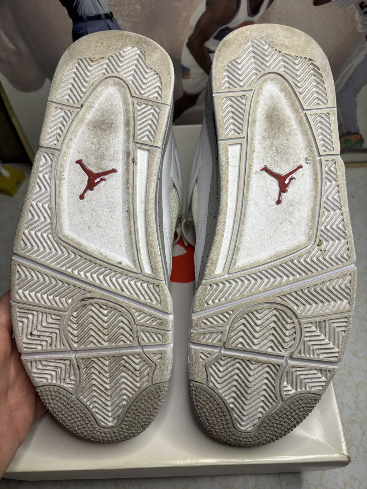 Jordan Brand Jordan Retro 4 ‘white oreo’ Size US 11 / EU 44 - 5 Thumbnail