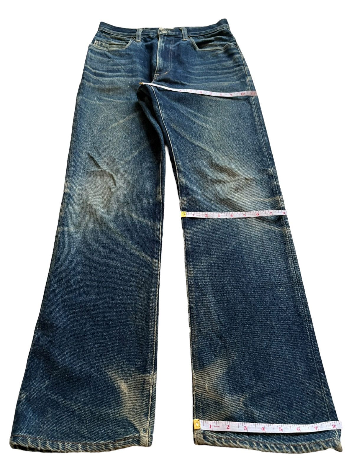 HOLLYWOOD RANCH MARKET × Japanese Brand Vintage Japanese HR Market Talon Mud Wash Baggy Jeans Size US 29 - 13 Thumbnail