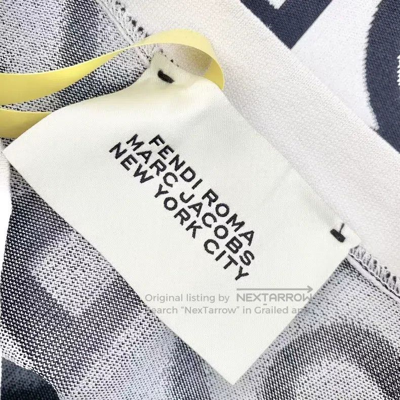 Fendi Fendi Letter Logo Full-Print Knit Dress Size XS / US 0-2 / IT 36-38 - 4 Thumbnail