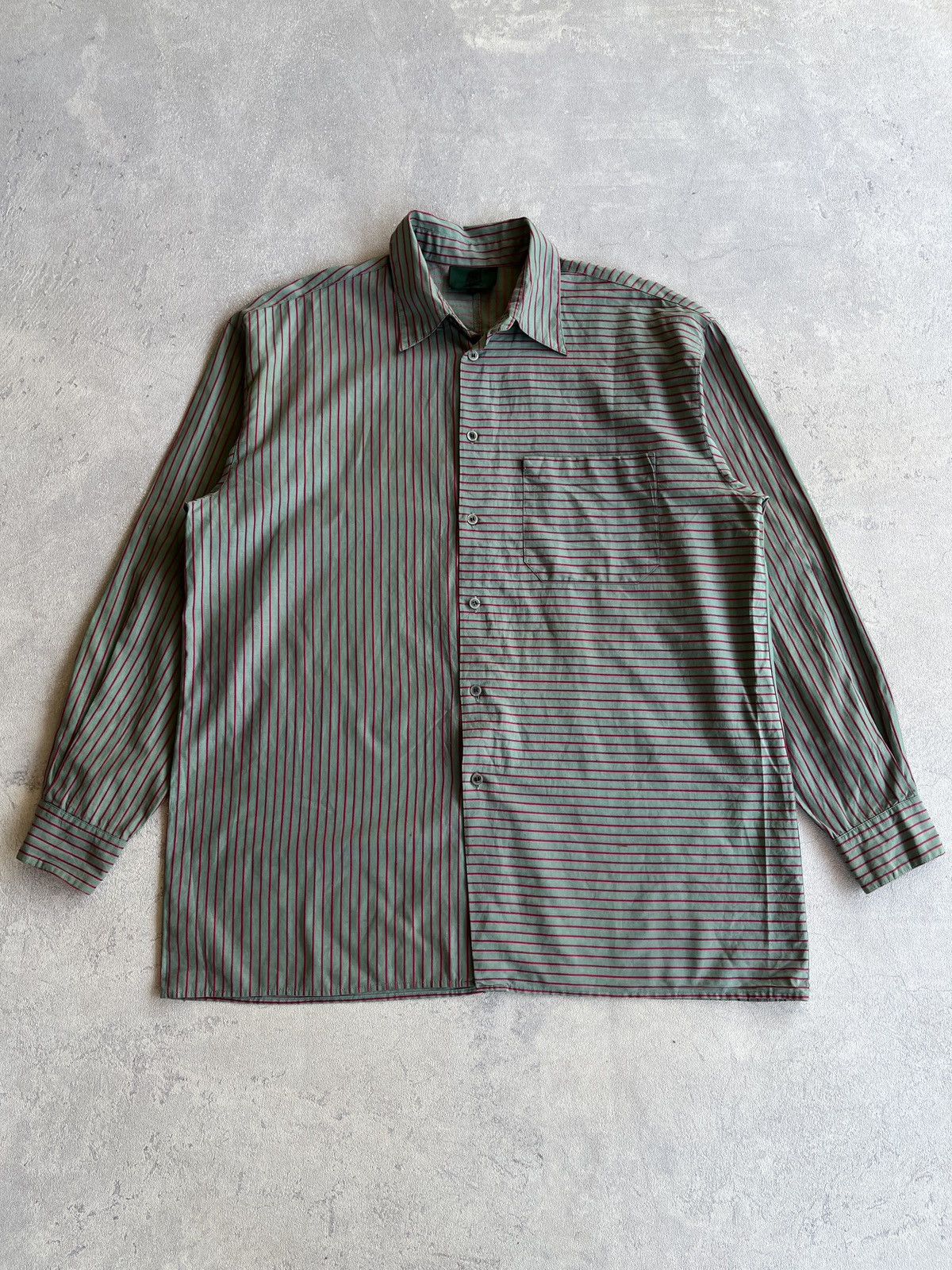 Vintage Junior Gaultier By Jean Paul Gaultier Striped Shirt