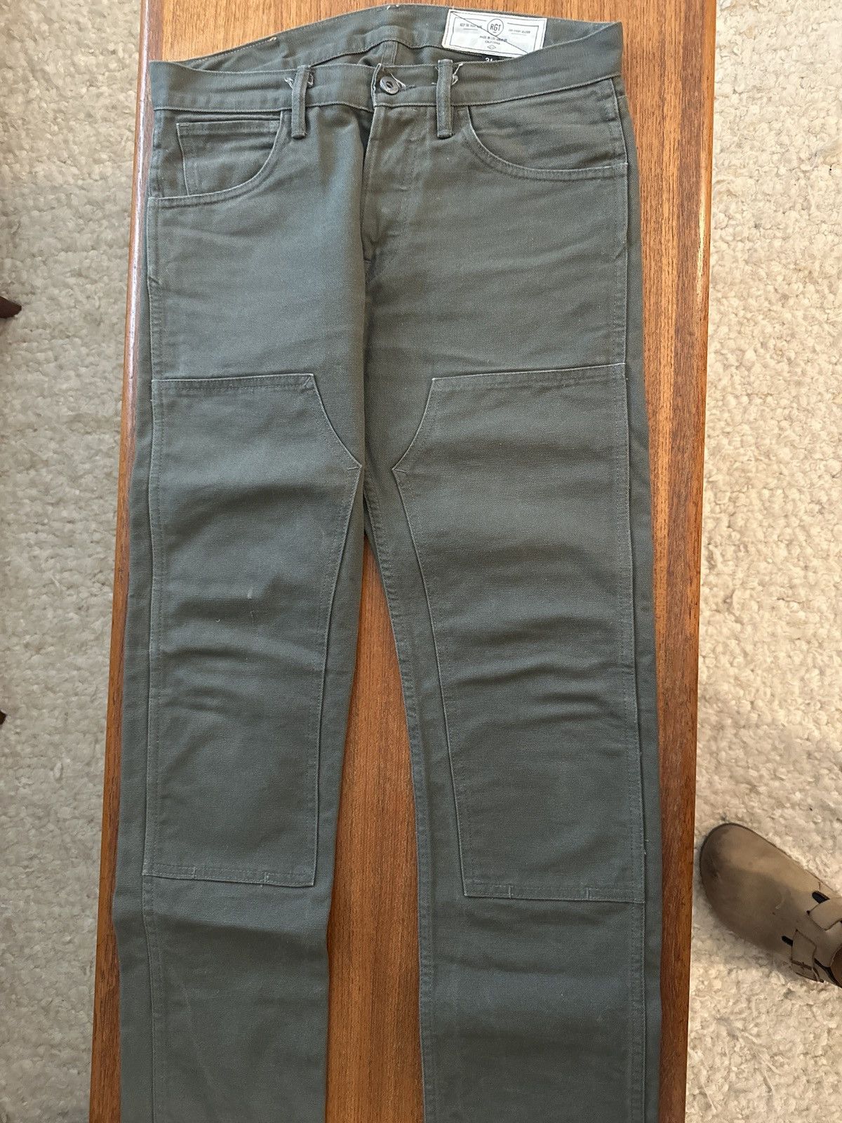 Rogue Territory RGT | Double Knee Stanton in Olive Size US 31 - 5 Thumbnail