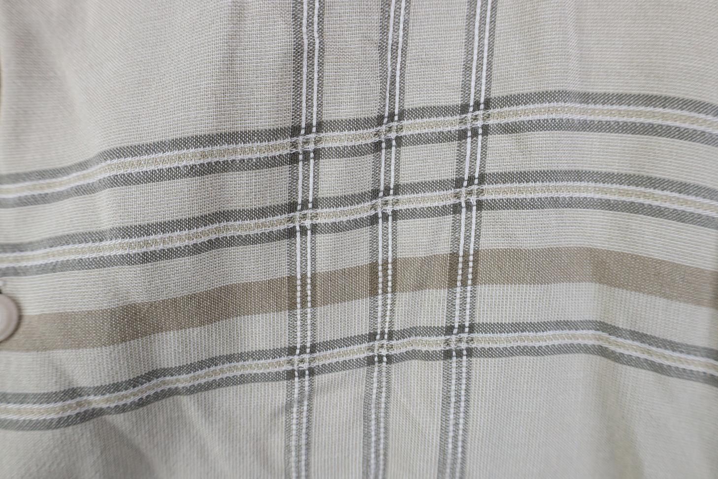 Vintage Vintage 90s Rockabilly Gabardine Looped Collar Button Shirt Size US L / EU 52-54 / 3 - 6 Thumbnail