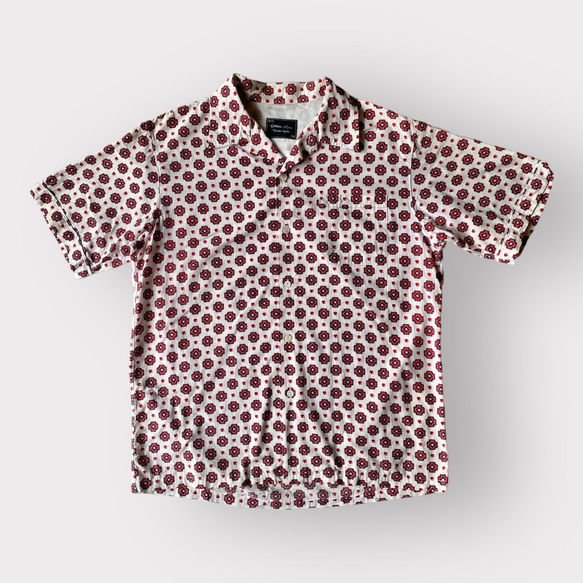 Number (N)ine Runway 2003 Open Collar Shirt Size US M / EU 48-50 / 2 - 3 Thumbnail