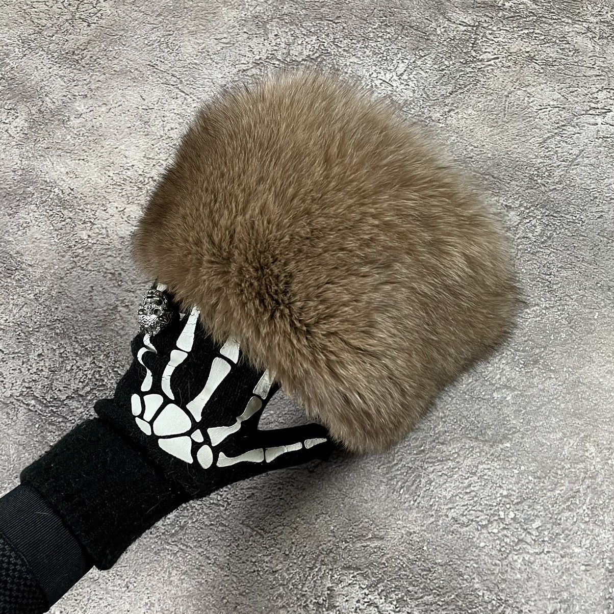 If Six Was Nine Vintage 90s Alt Beanie Mohair Ushanka Faux American VTg Size ONE SIZE - 1 Thumbnail
