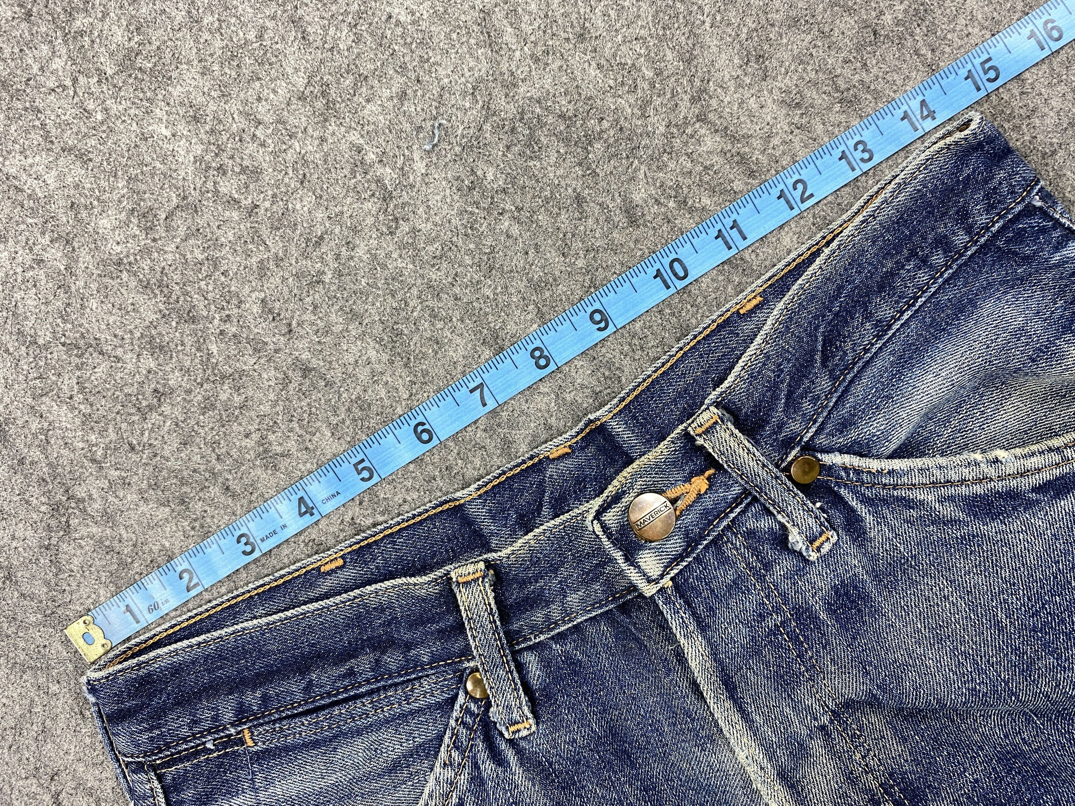 Kapital Vintage Redline Maverick kapital style 29x35 Denim -JN1309 Size US 29 - 5 Thumbnail