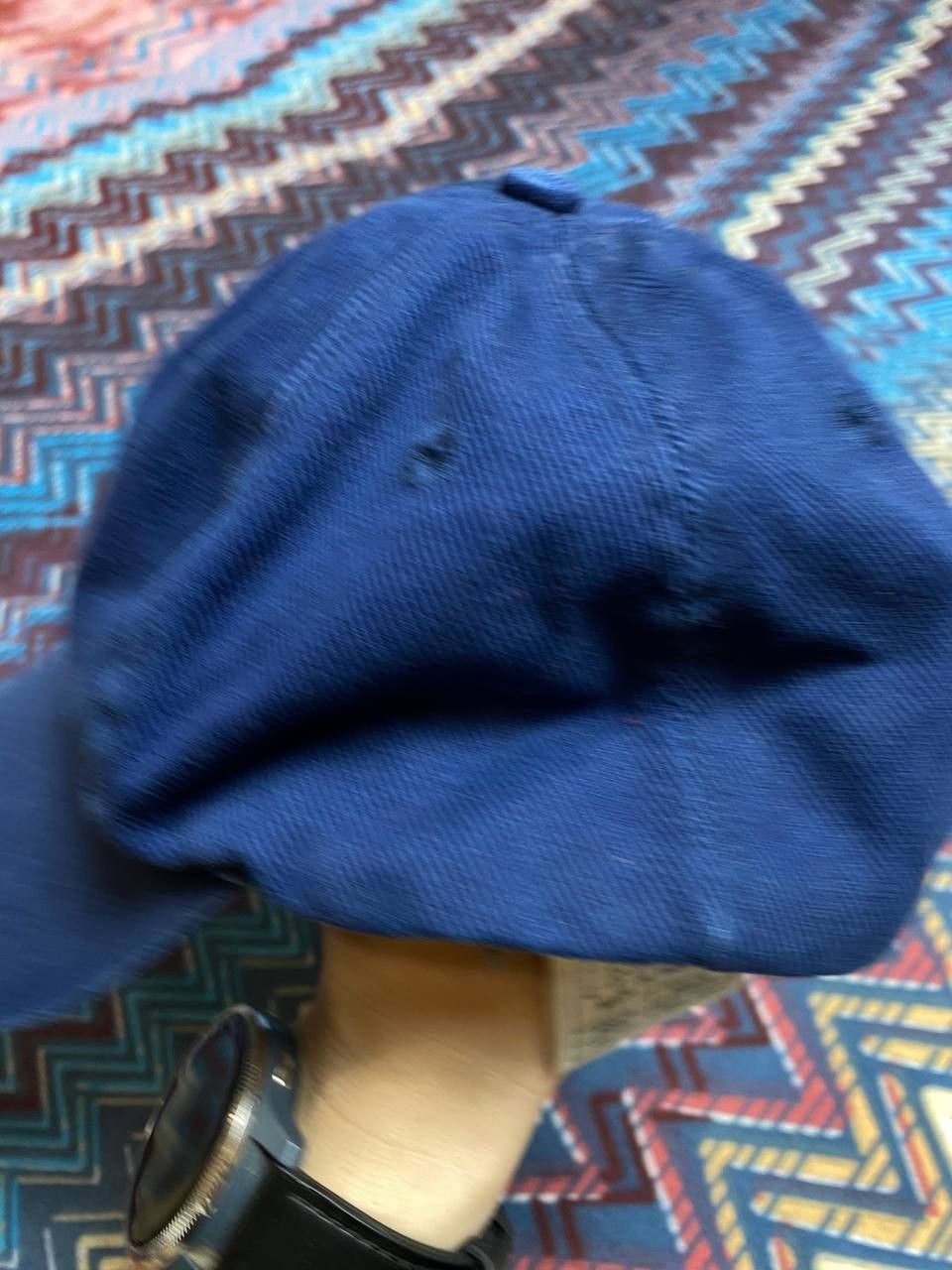 Nike Hats blue Vintage Nike streetwear big logo Cap Y2K Size ONE SIZE - 10 Thumbnail