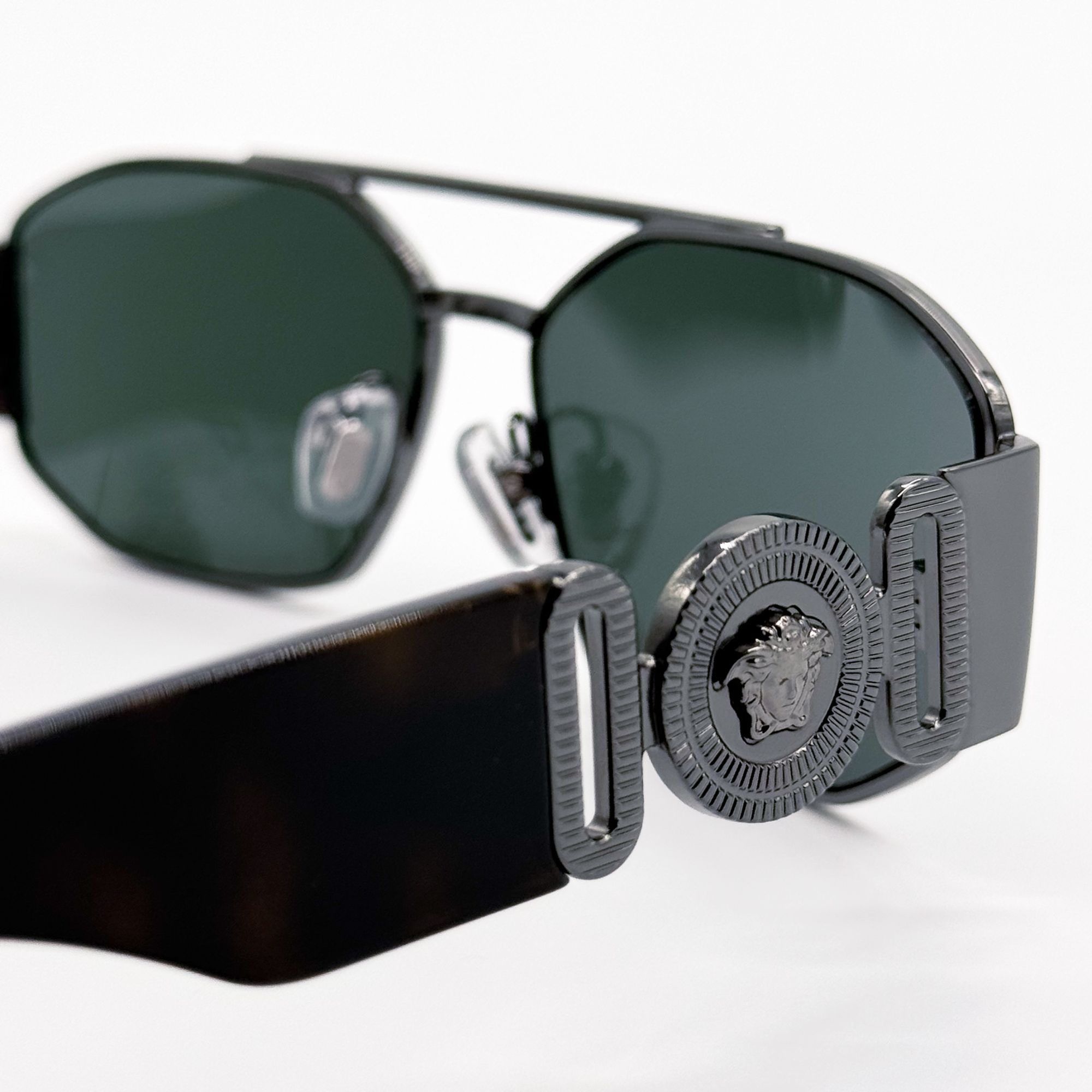 Versace NEW VERSACE VE2287 100171 SUNGLASSES, VERSACE WOMEN BLACK/GR Size ONE SIZE - 5 Thumbnail