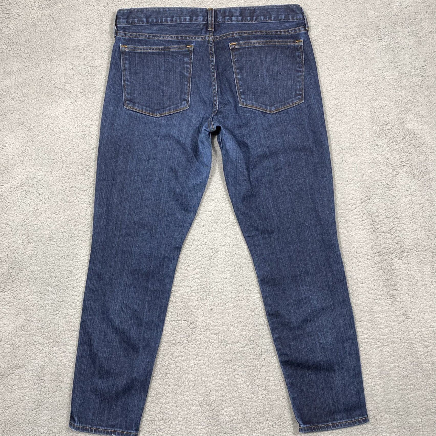 J.Crew J.Crew Toothpick Jeans Womens Size 31 Ankle Skinny Blue Denim Size 24" / US 00 / IT 34 - 6 Thumbnail