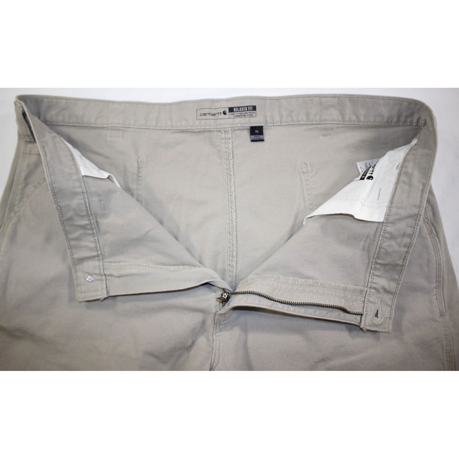 Carhartt Carhartt Shorts Mens 46 Rugged Flex Canvas Work Relaxed Fit 102514 Beige Size US 30 / EU 46 - 4 Thumbnail