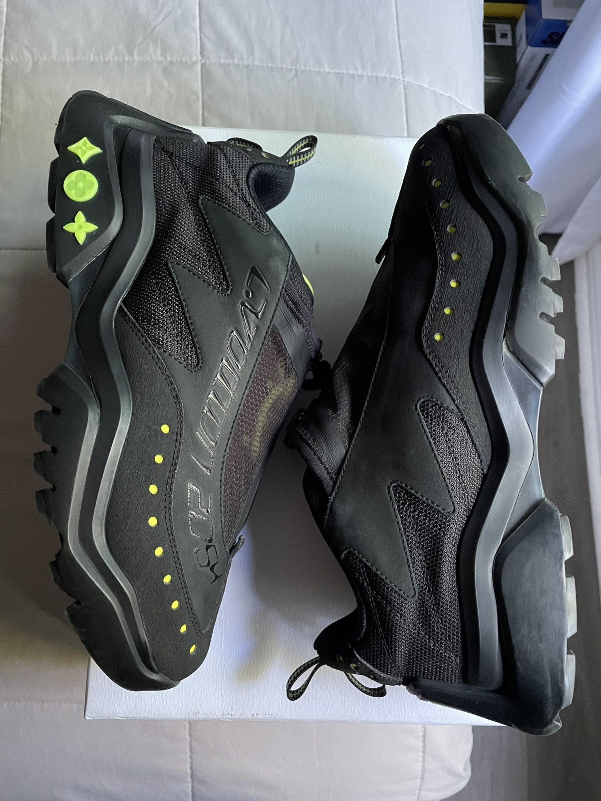 Louis Vuitton Louis Vuitton Black Millennium Trainer Sneaker Size US 8.5 / EU 41-42 - 1 Thumbnail