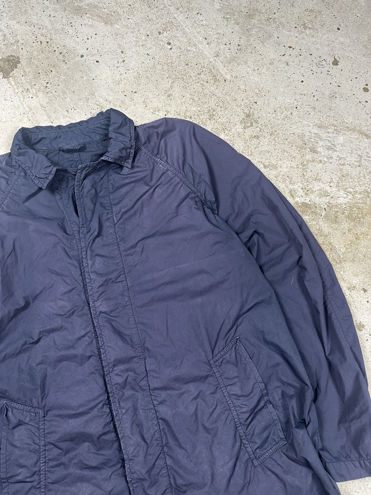 Aspesi Aspesi Navy Rain Coat Light Jacket Size US M / EU 48-50 / 2 - 6 Thumbnail