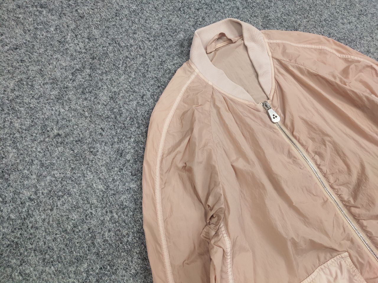 Peuterey Peuterey Designer Nylon Light Beige Bomber jacket Size M / US 6-8 / IT 42-44 - 7 Thumbnail