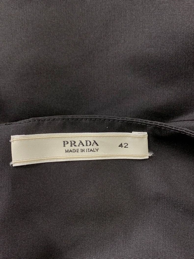 Prada Prada Black bow pleated skirt Size 27" / US 4 / IT 40 - 3 Thumbnail