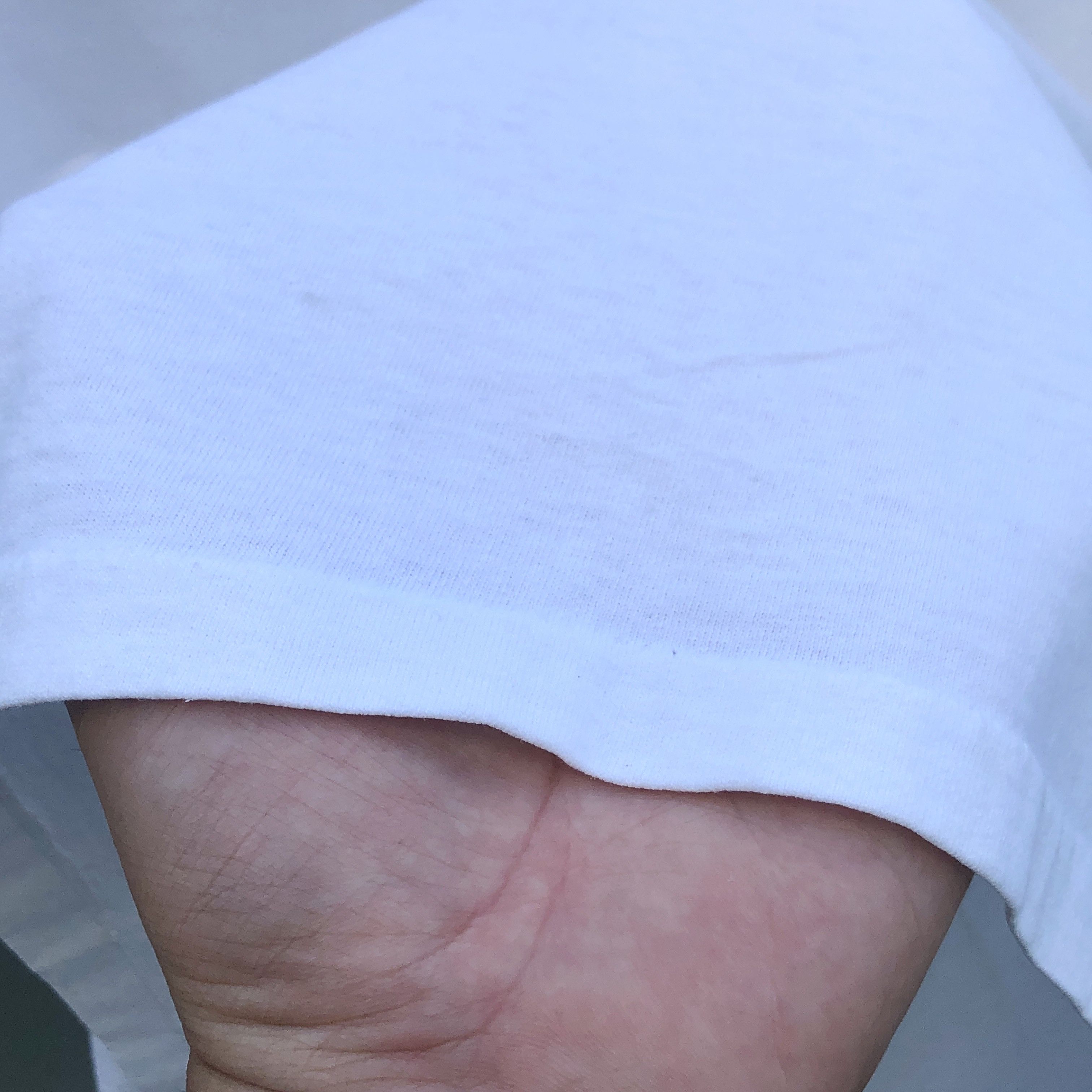 American Apparel 90s Jazz Reflexion White Tee L single stich Size US L / EU 52-54 / 3 - 10 Thumbnail