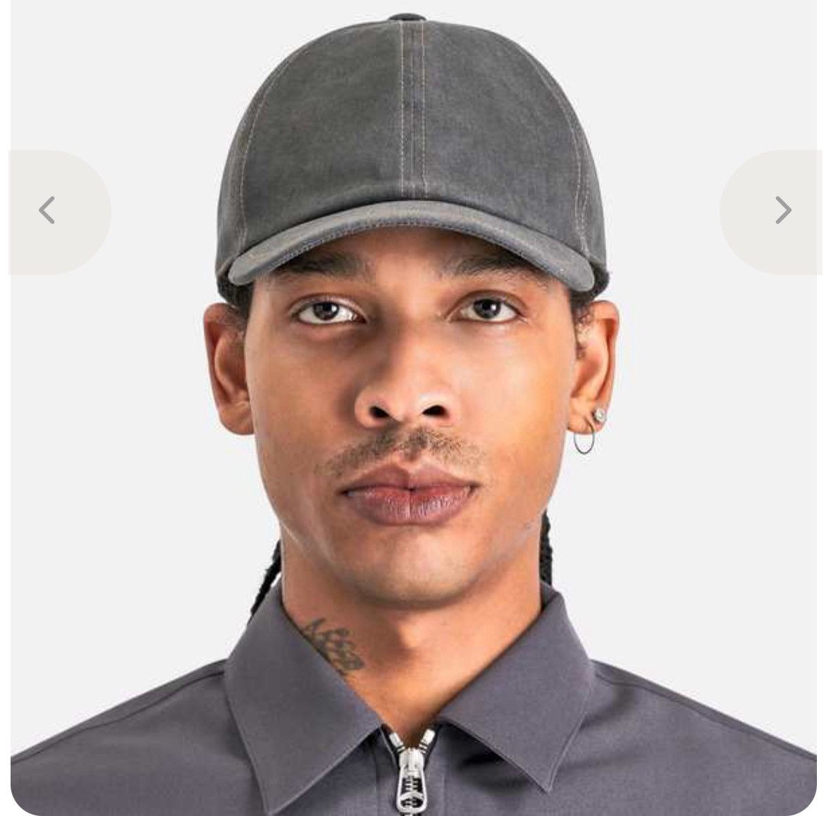 Rick Owens Drkshdw Rick Owens DRKSHDW Black Hollywood Cap Sz Small Size 30 - 2 Thumbnail