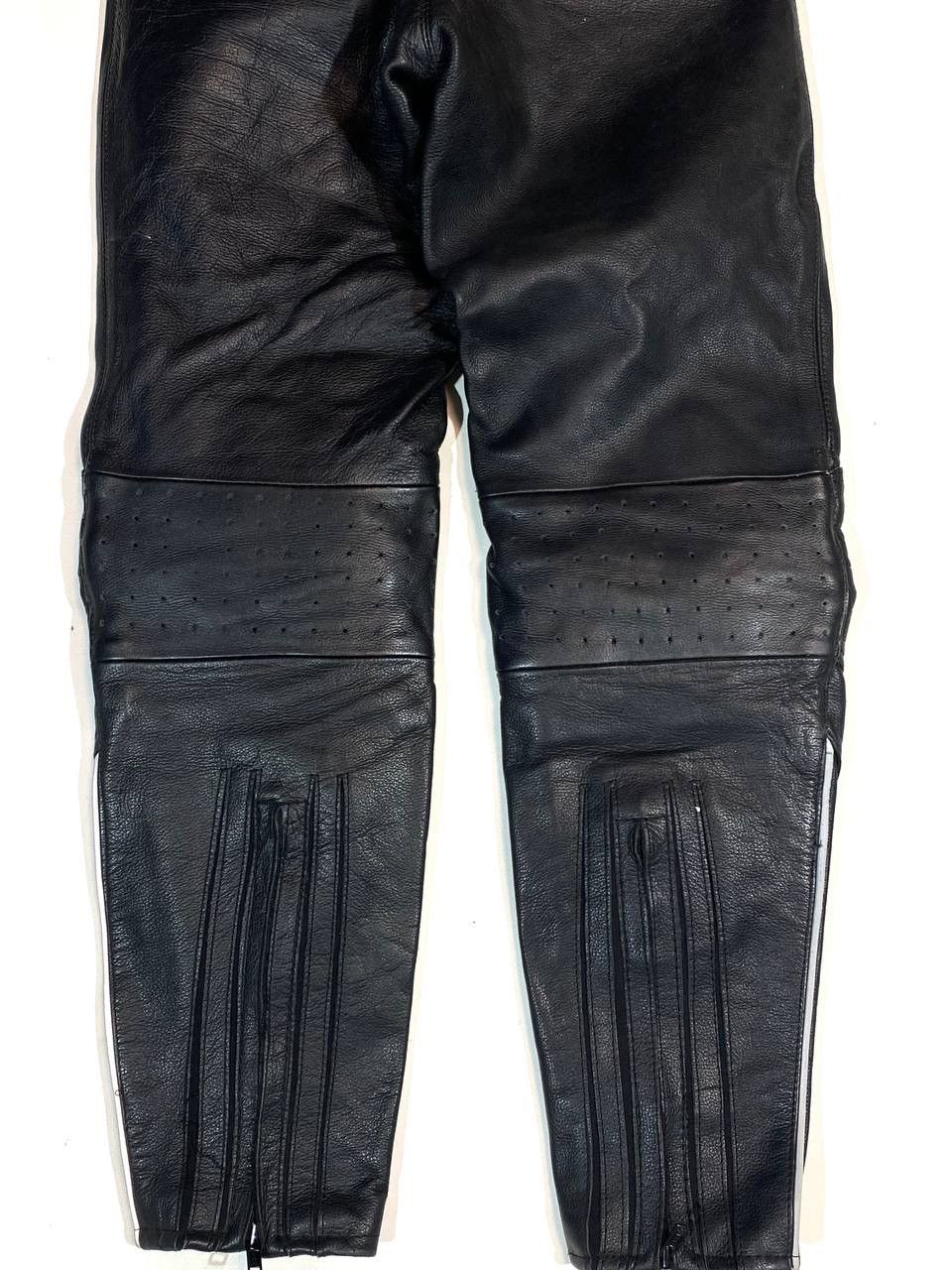 Leather Cafe Racer Vintage Moto Racing Leather Pants Size US 29 - 9 Thumbnail