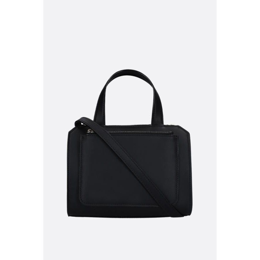 Valextra VALEXTRA Passepartout Mini Black Smooth Leather Handbag New Size ONE SIZE - 1 Thumbnail
