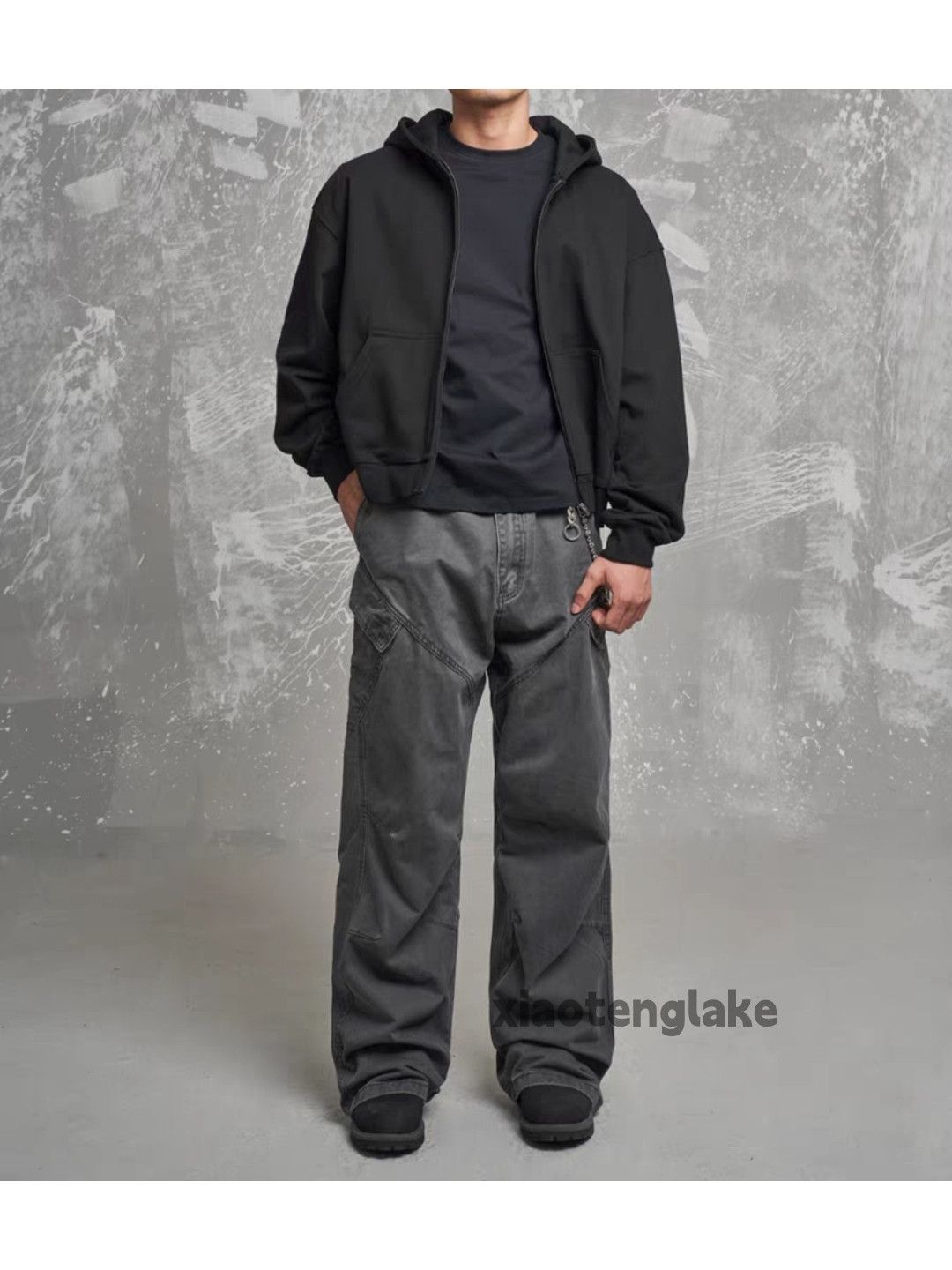 Designer × Vintage washed faded cleanfit yuppie loose baggy cargo pants Size US 30 / EU 46 - 1 Thumbnail