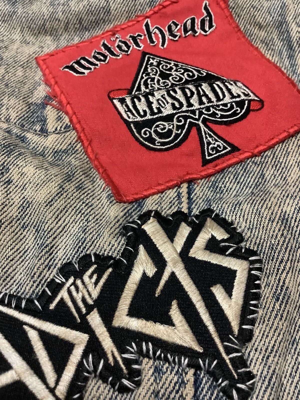 Designer × Vintage VINTAGE 90s THE EXPLOITED BATTLE JACKET CUSTOM Size US L / EU 52-54 / 3 - 14 Thumbnail