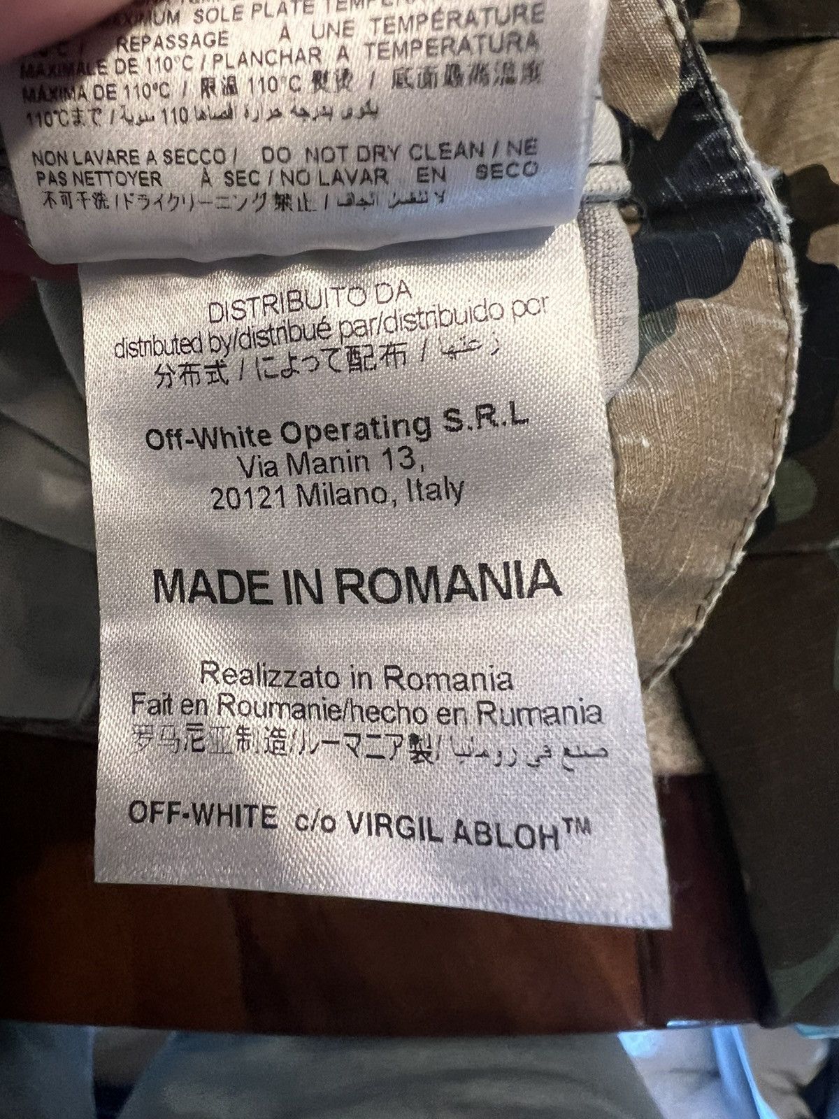 Off-White Off White Camo Jacket Size US M / EU 48-50 / 2 - 8 Thumbnail